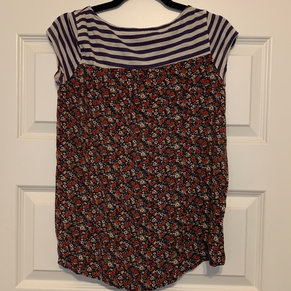 Anthropologie Paper Locket Backstory tee XS - Picture 4 of 4